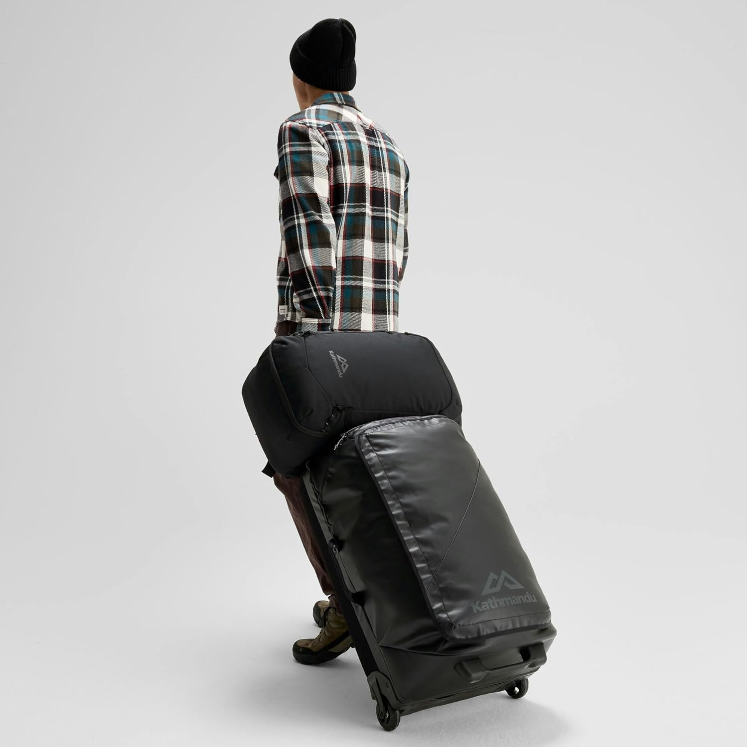 Kathmandu Litehaul Carry on V3 - 38L Black Stingray 38LTR image number 2