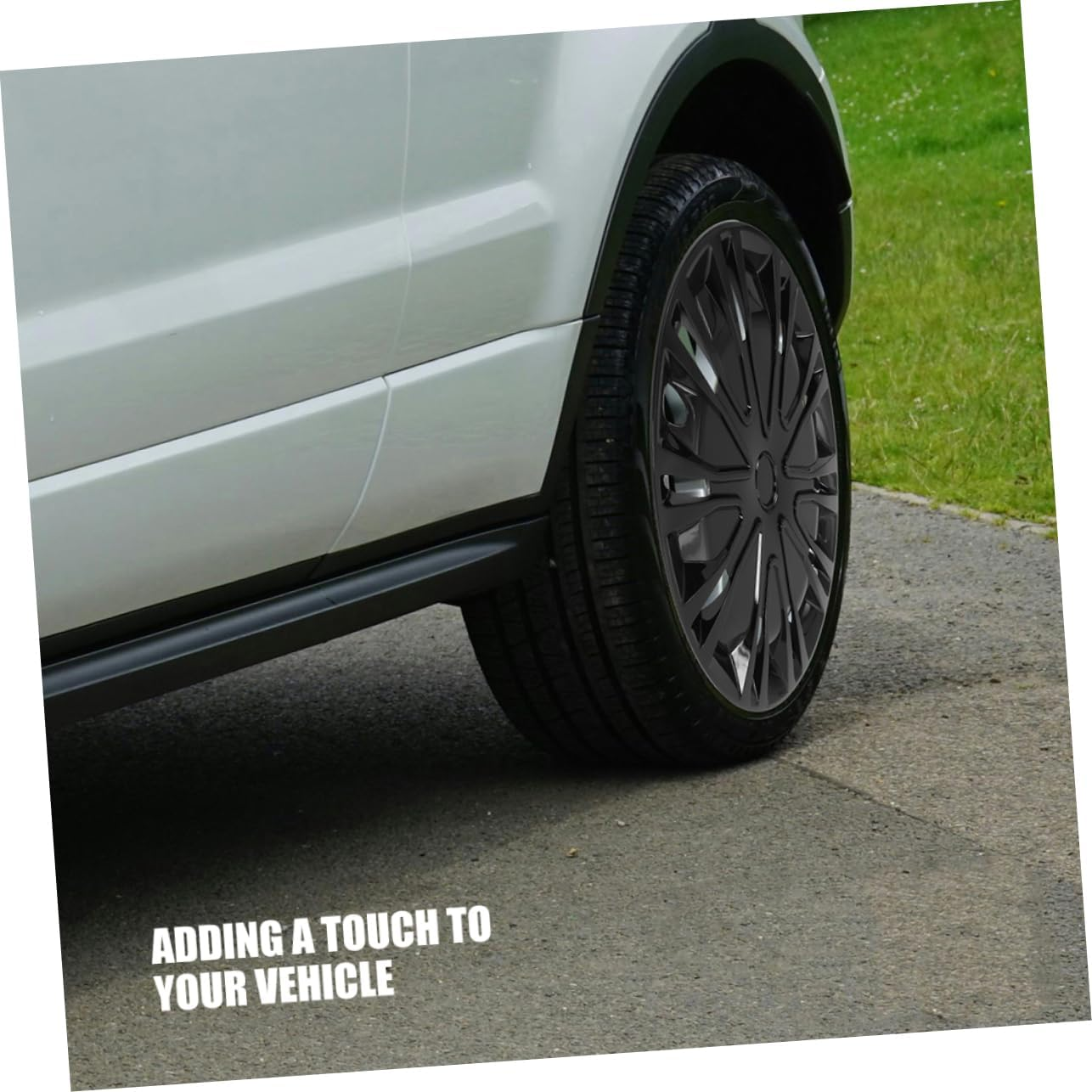 ASAKKURA Wheel Decorative Rim Cover for Cars Easy Installation Distinctive Design for Enhanced Vehicle Appearance image number 2