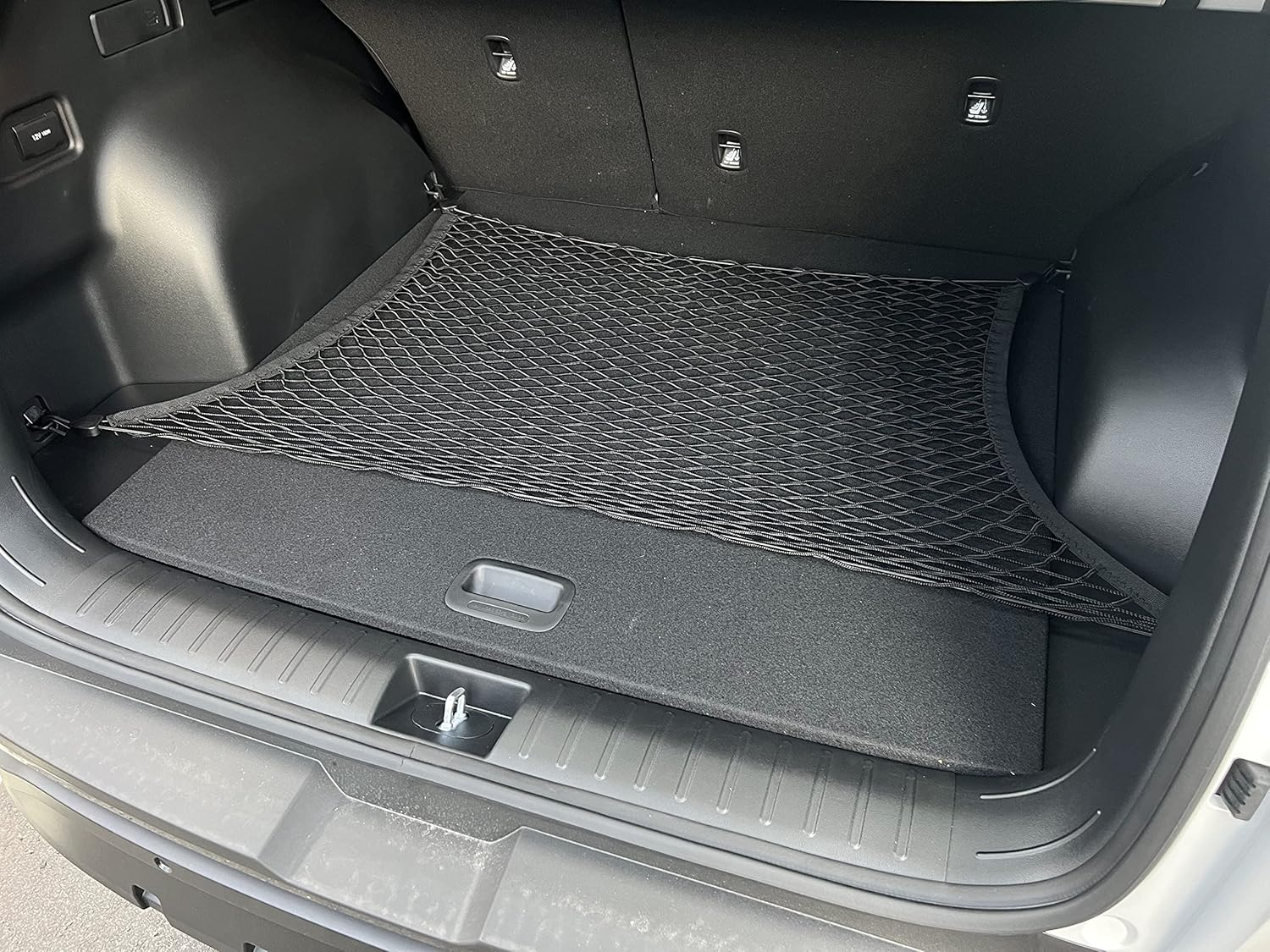 Floor Style Automotive Trunk Mesh Cargo Net for Hyundai Tucson Se N Line 2022-2024 - Premium Trunk Organizer and Storage - Luggage Net for Crossover - Best Car Organizer for Hyundai Tucson image number 5
