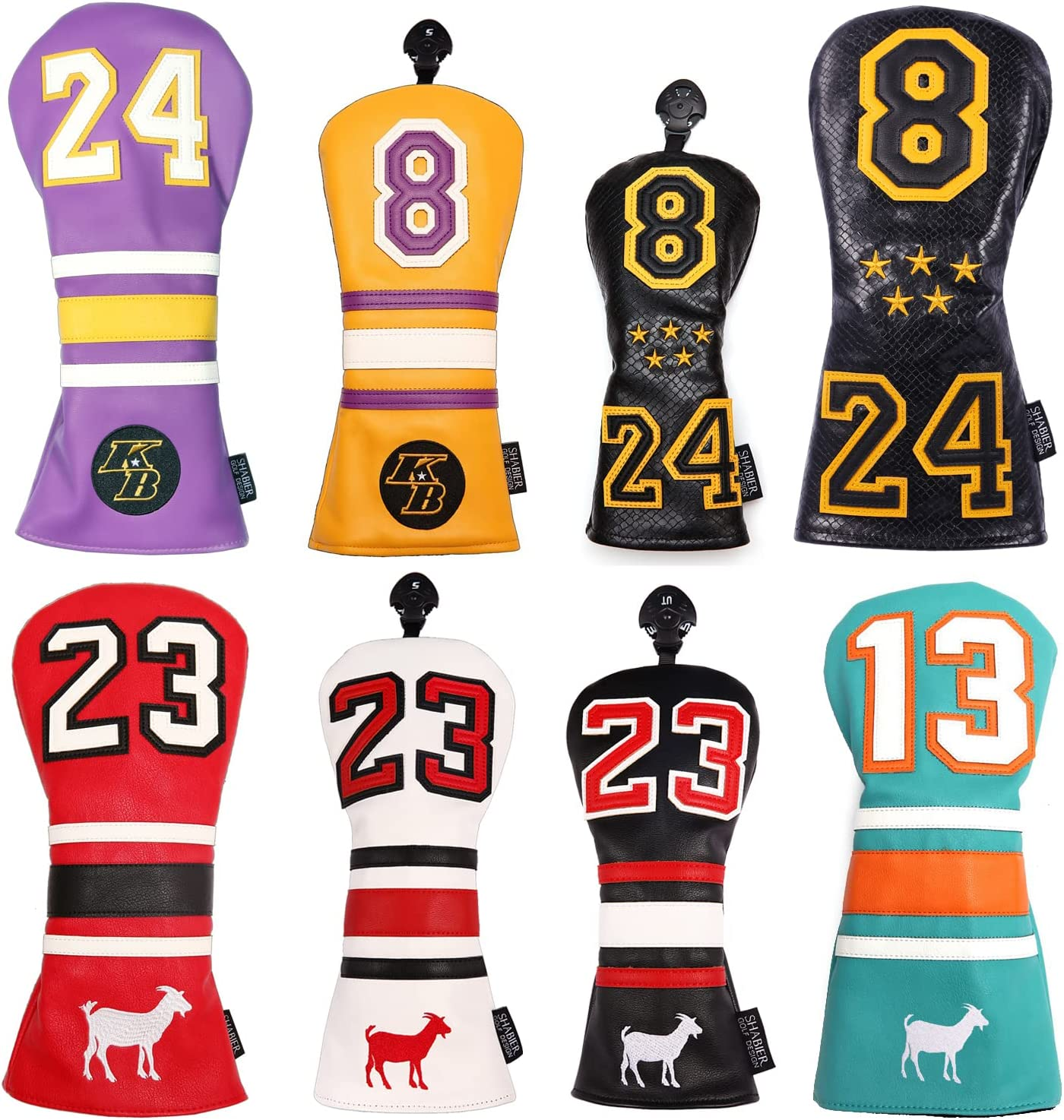 SHABIER Golf Sports Style Golf Wood Club Headcover Driver Cover for Taylormade M5 M6 Driver