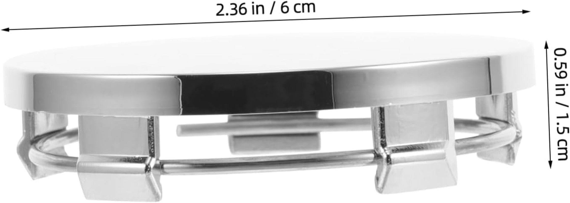 VALICLUD 4Pcs Car Wheel Center Hub Covers Rim Hub Caps for SUV Truck Vehicles Car Tire Center Cap Automotive Wheel Protector image number 3