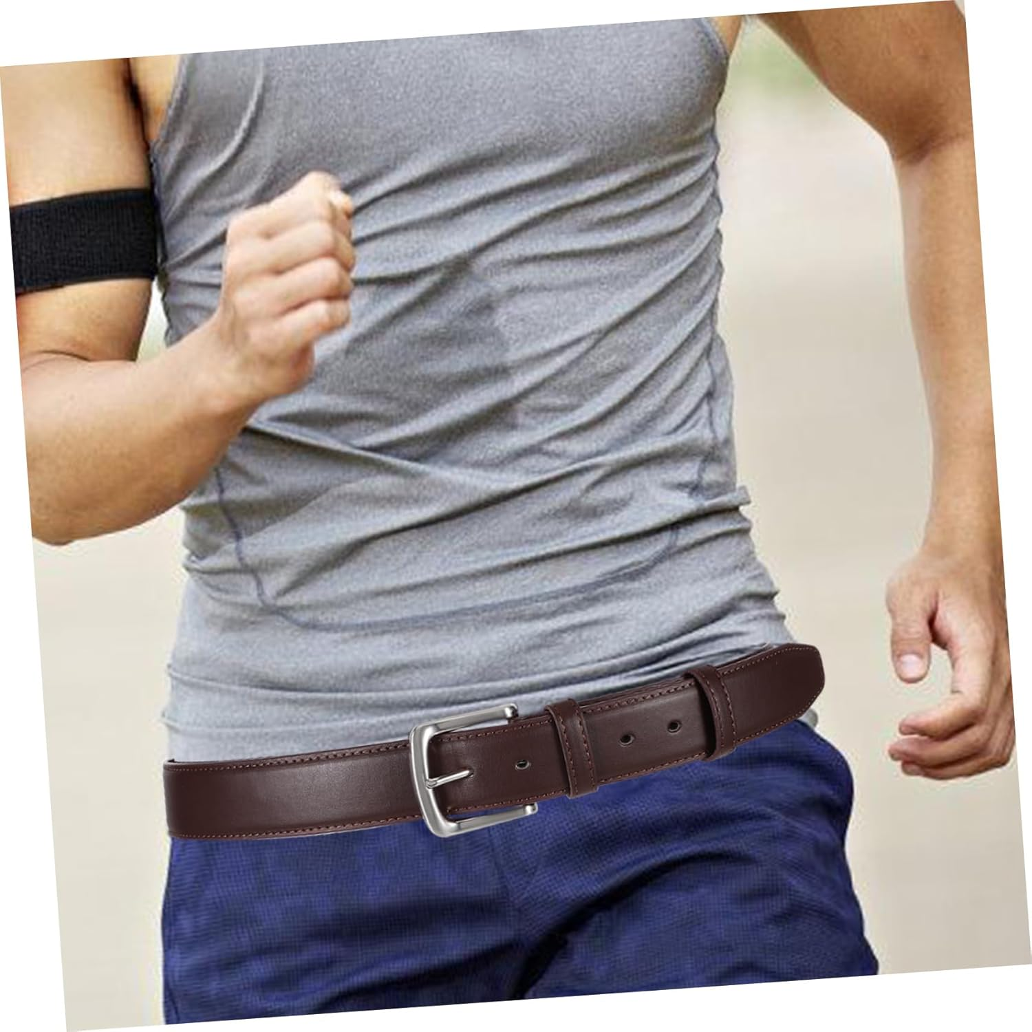 Kisangel Secure Waist Wallet Rfid Belt Money Belt for Travel Hidden Compartment for Men Women image number 3