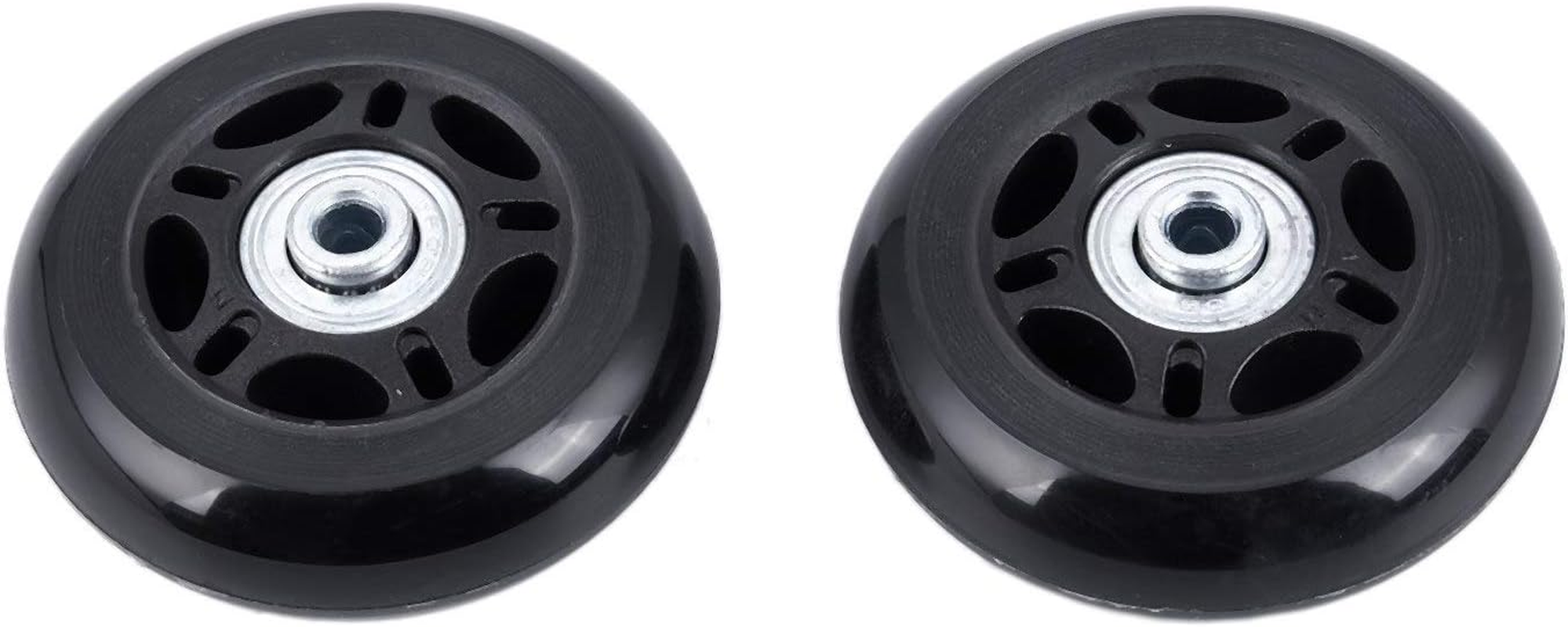 2 Set Luggage Suitcase Replacement Wheels Axles and Wrench Repair Set OD 68Mm image number 6