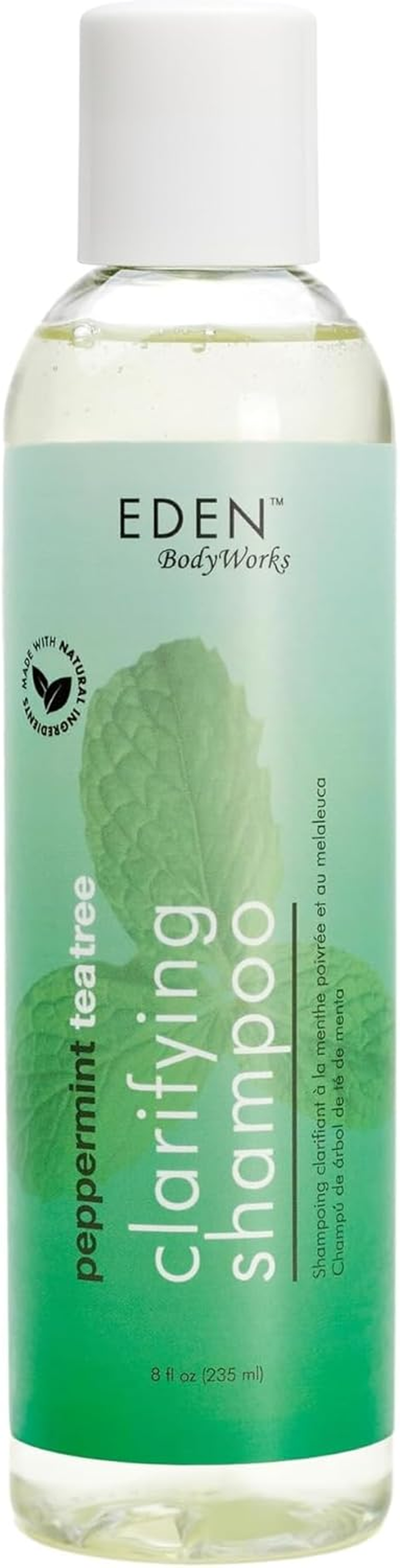 EDEN Bodyworks Peppermint Tea Tree Clear Shampoo, 8Oz- Packaging May Vary image number 3