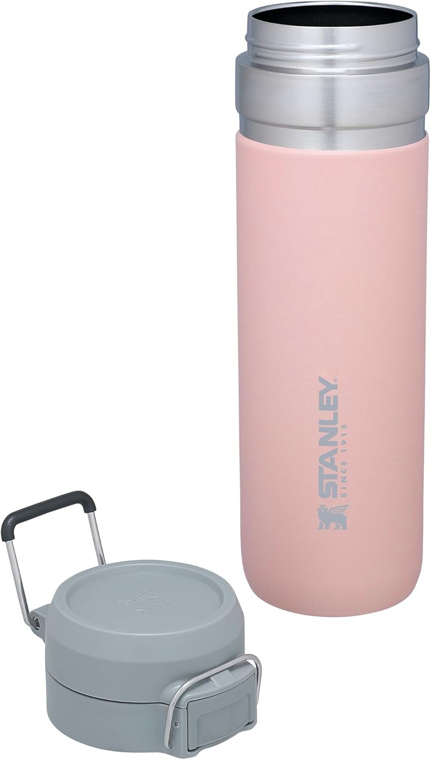 Stanley GO the Quick Flip GO Bottle 24OZ Blush image number 1