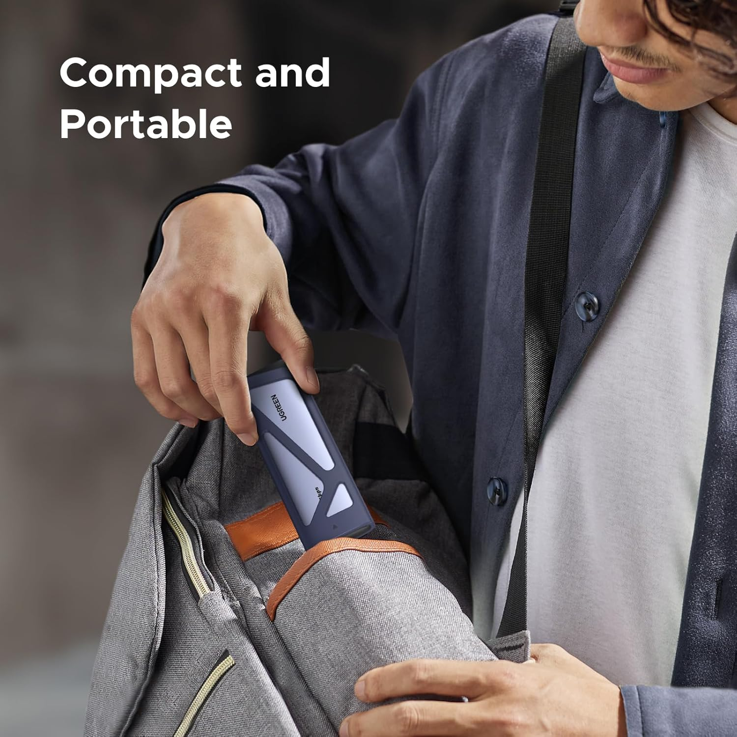 UGREEN 20Gbps M.2 Nvme SATA SSD Enclosure, 8TB USB C External Nvme M.2 Enclosure Compatible with USB 3.2 Gen2X2 Support UASP Trim for M/B+M Key SSD in Size of 2230/2242/2260/2280 image number 1