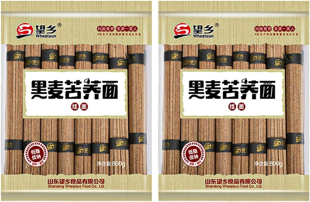 Wheatsun Soba Noodle Instand Noodle Buckwheat Noodle Dried Asian Pasta Quick Cooking 800G