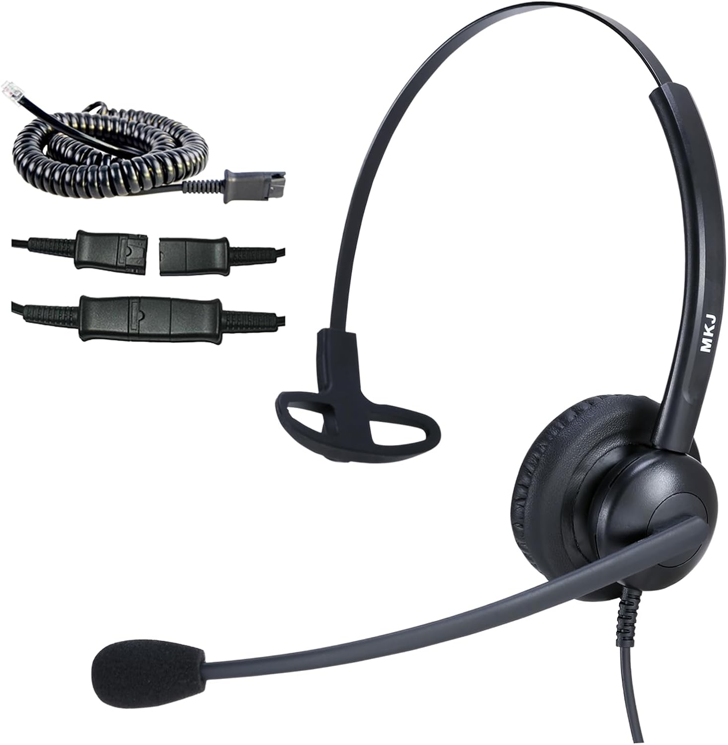 Cisco 7821 Headset with Microphone - RJ9 Telephone Headset for Landline Phones 8811 8845 8945 7841 7945 7941 7925 7962 - Mono Headset for Cisco Only image number 2