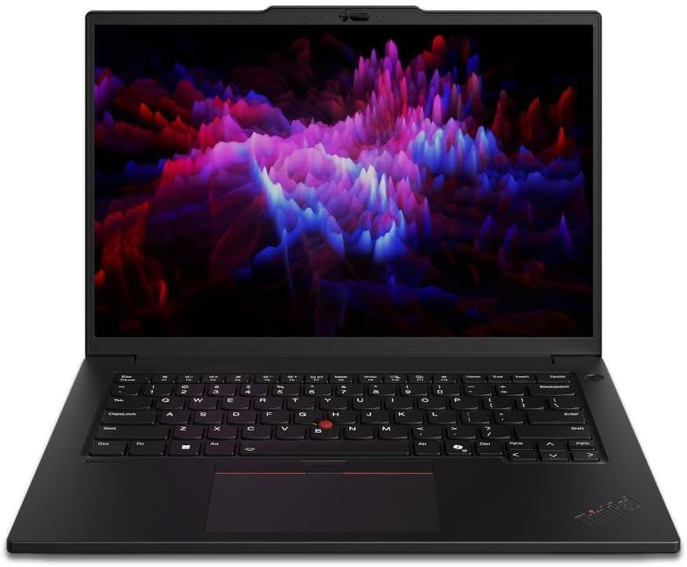 Lenovo Thinkpad P14S Gen 5 14.5" WQXGA IPS 90Hz Touchscreen Ultra 7 155H 32GB RAM NVIDIA RTX 500 Ada 1TB SSD AI Boost Wifi 6E W11P Laptop image number 1