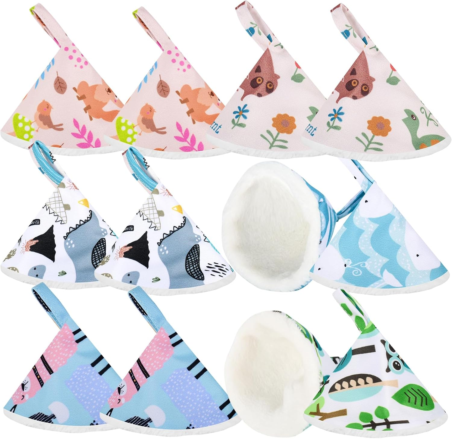 12 Pcs Peepeeteepe for Baby Boy, Reusable Pee Peep Teepee Baby Boy with Hang Loop(6 Patterns)