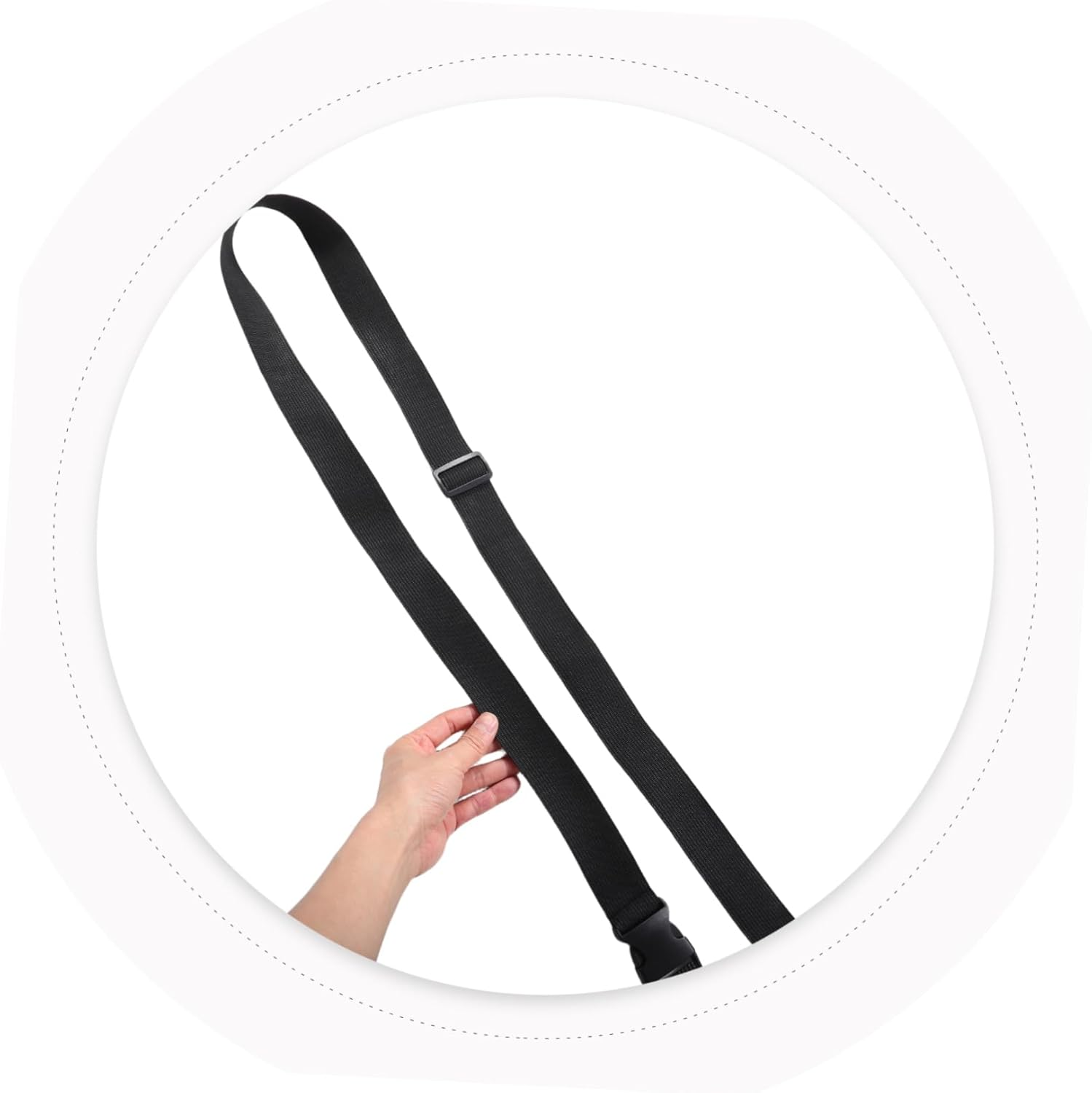 LOORGVEL 4Pcs Fixed Belt Suitcase Packing Straps Luggage Straps for Suitcases Secure Buckle image number 6