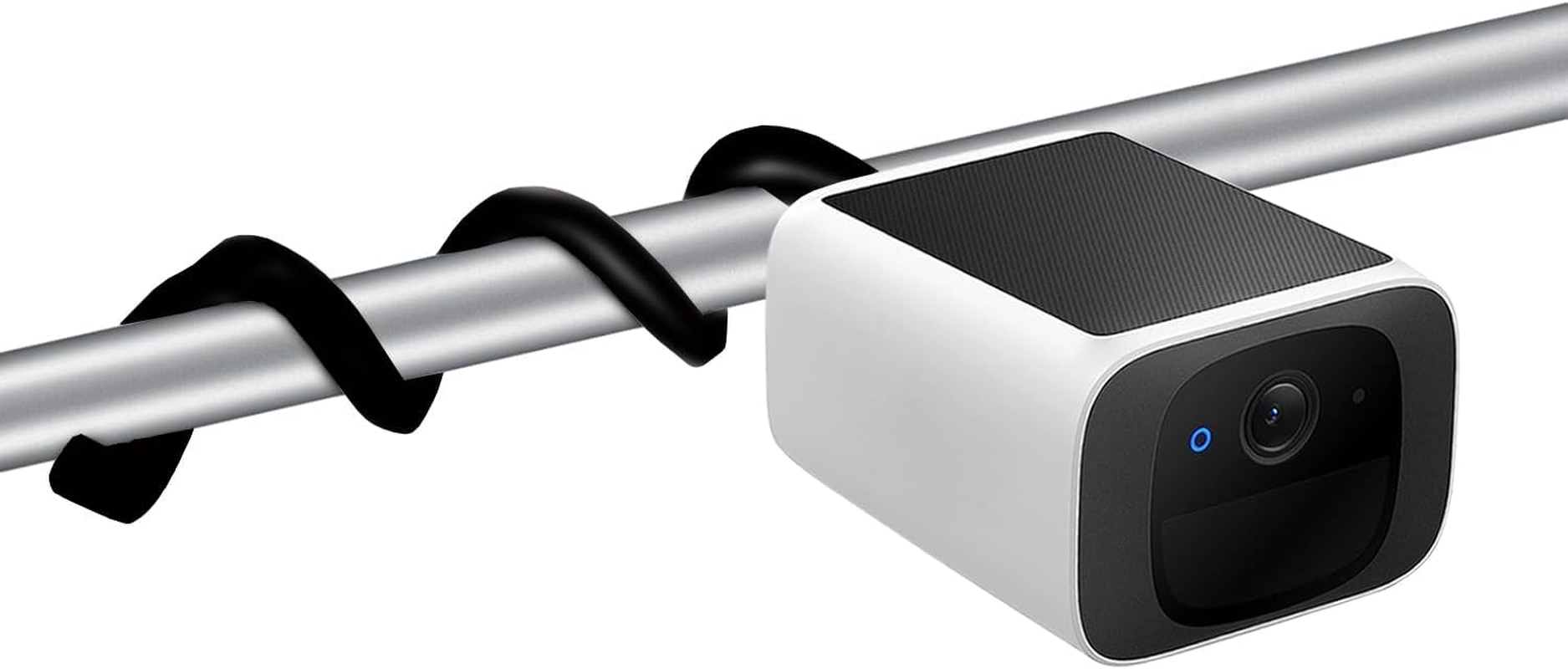 1Pack Flexible Twist Mount for Eufy Solocam S220/C210,Eufycam 2C/2C Pro,3/S330,Ring Stick up Cam & Ring Outdoor Cam Plus,Wyze,Nest,Gooseneck Mounting Bracket to Attach Your Camera Anywhere