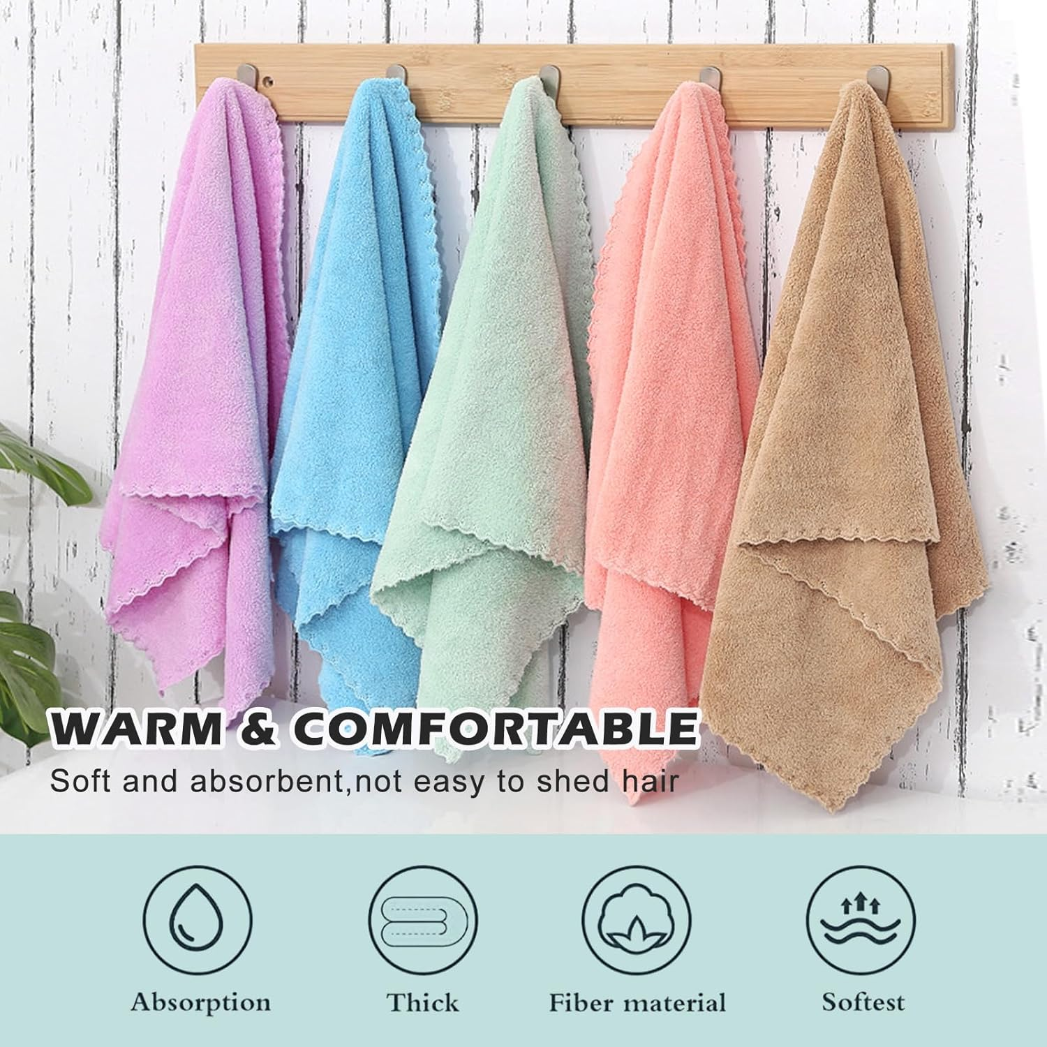 Guinea Pig Blankets, Pack of 15 Fleece Pet Blankets, 35 X 75 Cm, Guinea Pig Cage Inserts, Small Animal Fleece Bed, Dog Blanket, Cat Blankets for Rabbits, Hamsters, Rabbits, Chinchilla, Squirrel image number 5