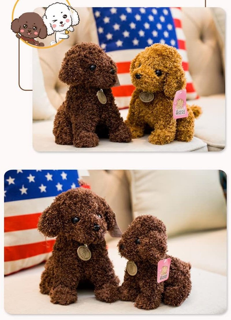 Mersuii Teddy Dog Poodle Plush Toy, Dog Plush Doll, 25Cm image number 2