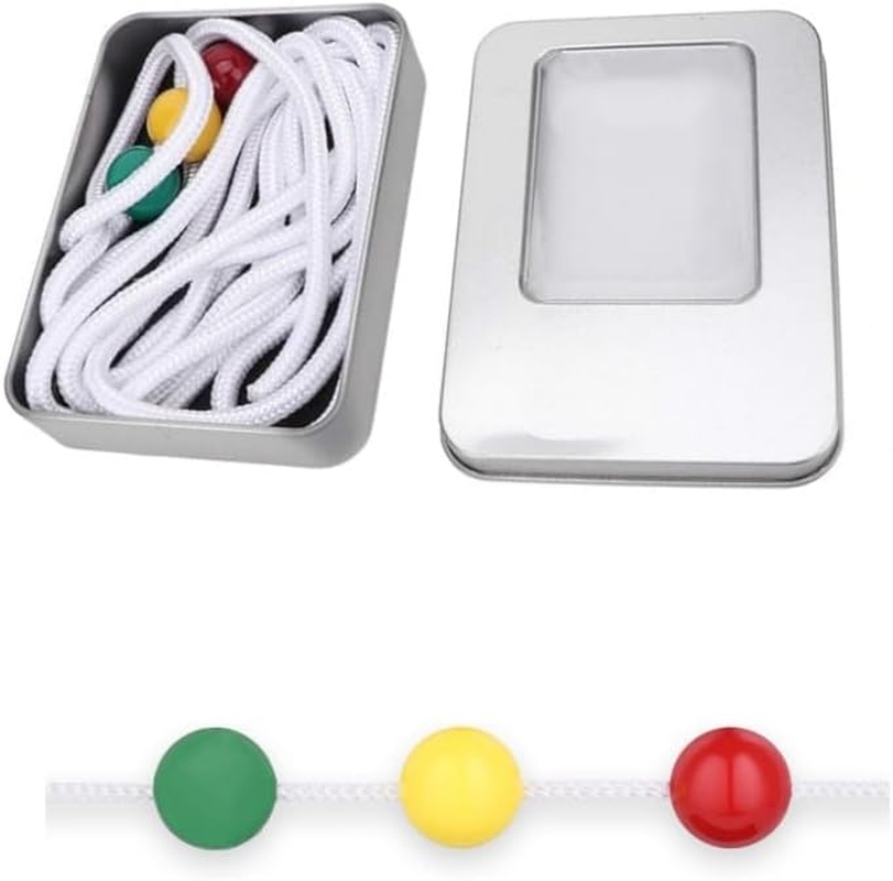 Vision Convergence Training Tool, Protect the Eyes, with 3 Colors Beads, Sight Focusing Training Sight Convergence Training Tool Used ,Correction of Myopia, for Children at Home image number 2