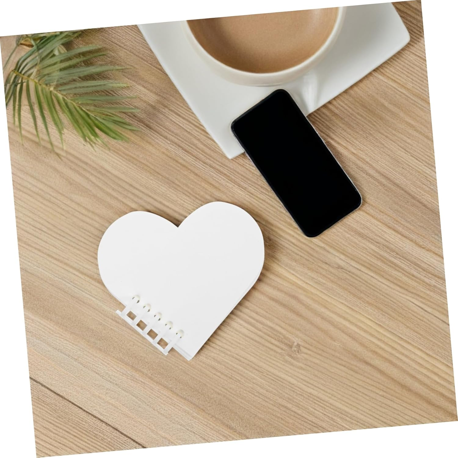 Veemoon Heart Sublimation Photo Book Double Sided Blank Pages for Scrapbooking for Family Photos Travel Journals and Wedding Memories Design image number 1