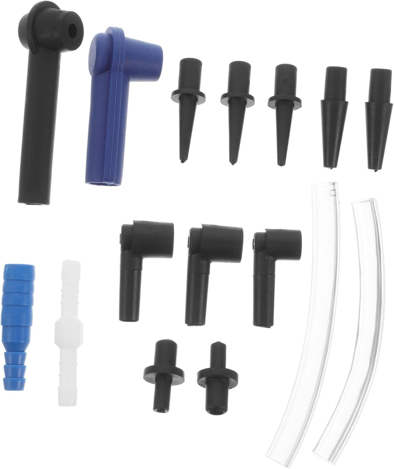 NOLITOY 16Pcs Brake Bleeding Kit Car Adapter Brake Fluid Replacement Tool for Motorcycle Set