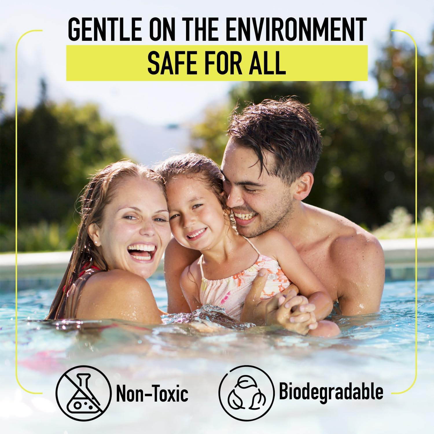 Pool Leak Detection Dye Kit - with 2 Precision Applicators - Made in USA - Superior Long Lasting UV Pool Dye Easily Locates Leaks - for All Pool, Spa, & Hot Tub Types - 8 OZ (Fluorescent Yellow) image number 3