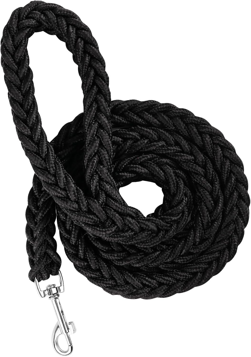 Eight Strand Braided Strong Nylon Dog Leash,1Pc Nylon Eight Strand Braided Lead Dog Leash with Rotating Buckle, Dog Lead Strong Leash Training Lead Rope image number 5