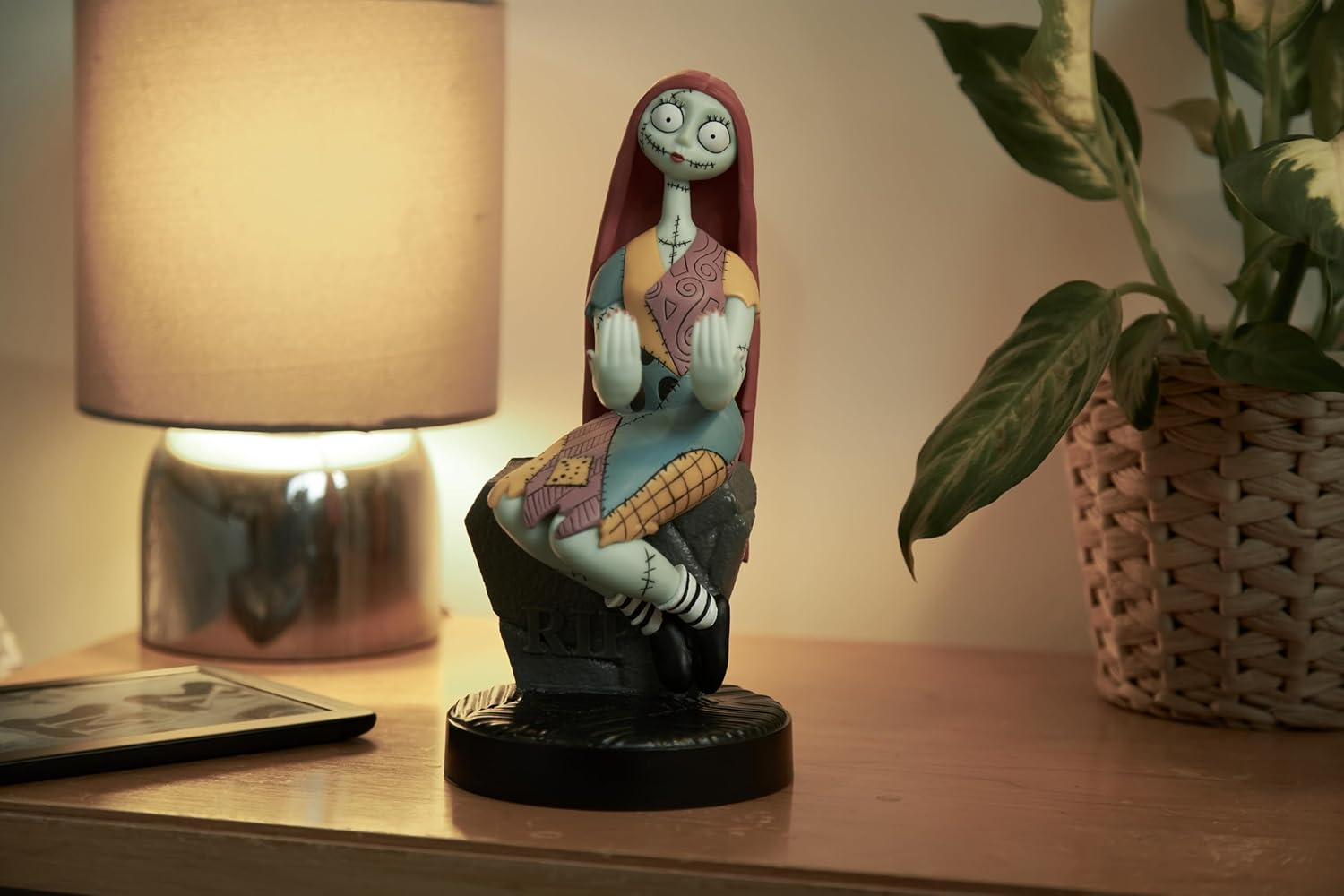 Cable Guys - Disney Nightmare before Christmas Sally Gaming Accessories Holder & Phone Holder for Most Controller (Xbox, Play Station, Nintendo Switch) & Phone image number 2