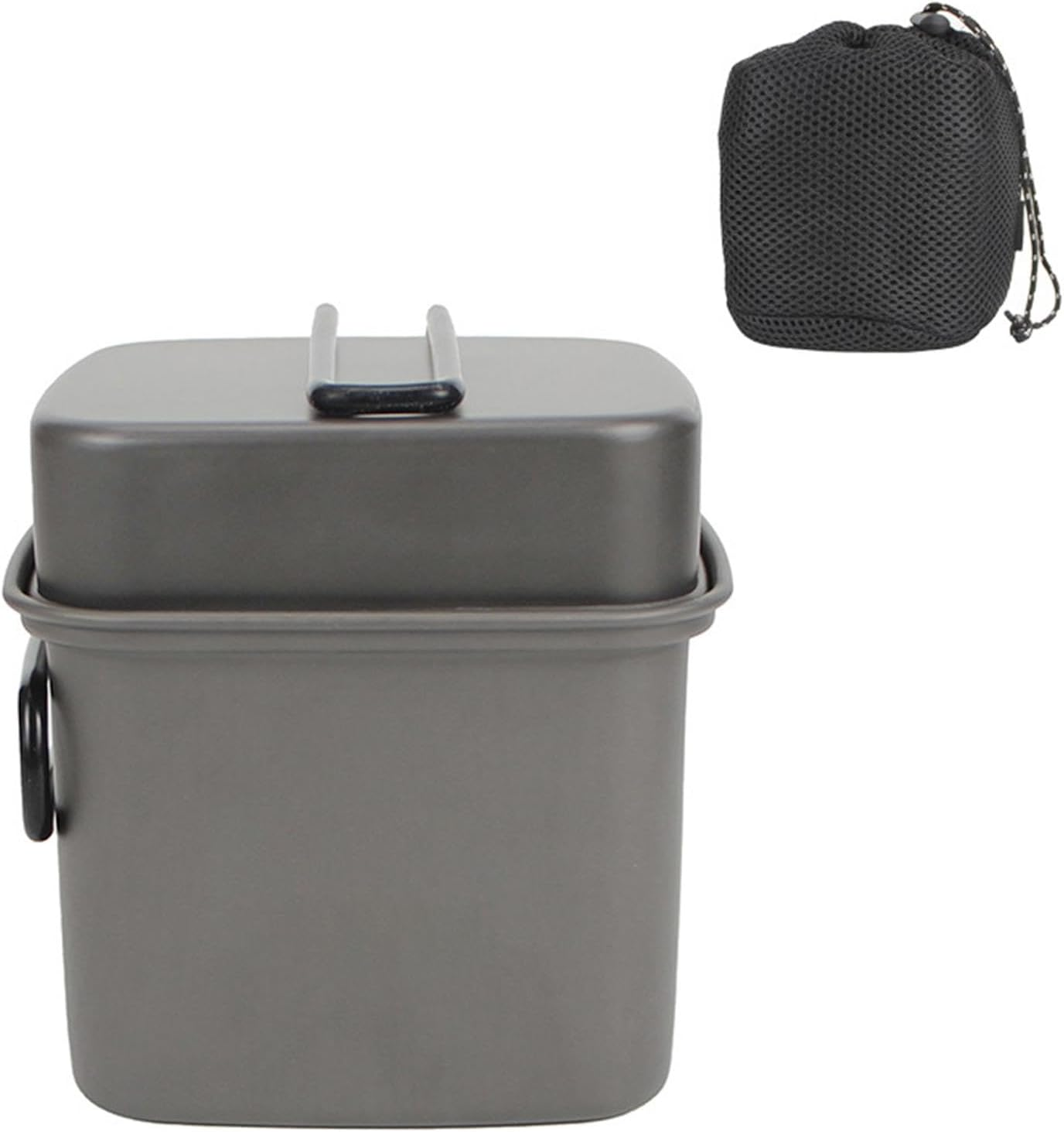 Camp Cookware - Aluminum Camping Cookware Non-Stick,Lightweight Multifunctional Camp Cooking Utensils Set for Hiking Cycling image number 6