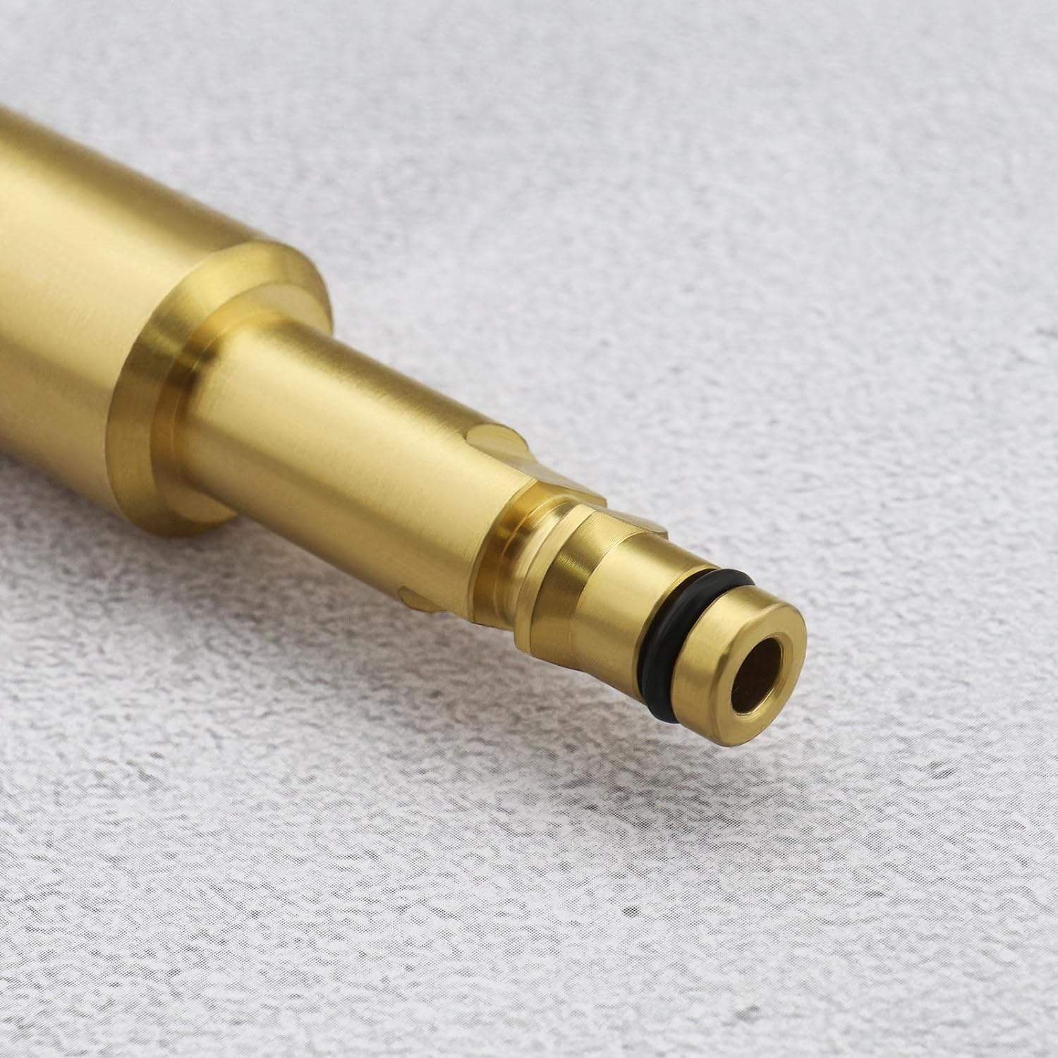 The Lord of the Tools Quick-Click Adaptor for High Pressure Hoses with M22X1.5 Internal Thread Compatible K&auml;rcher K2 K3 K4 K5 K6 K7 Washer Brass 108Mm Length (LOT603_HDW) image number 5