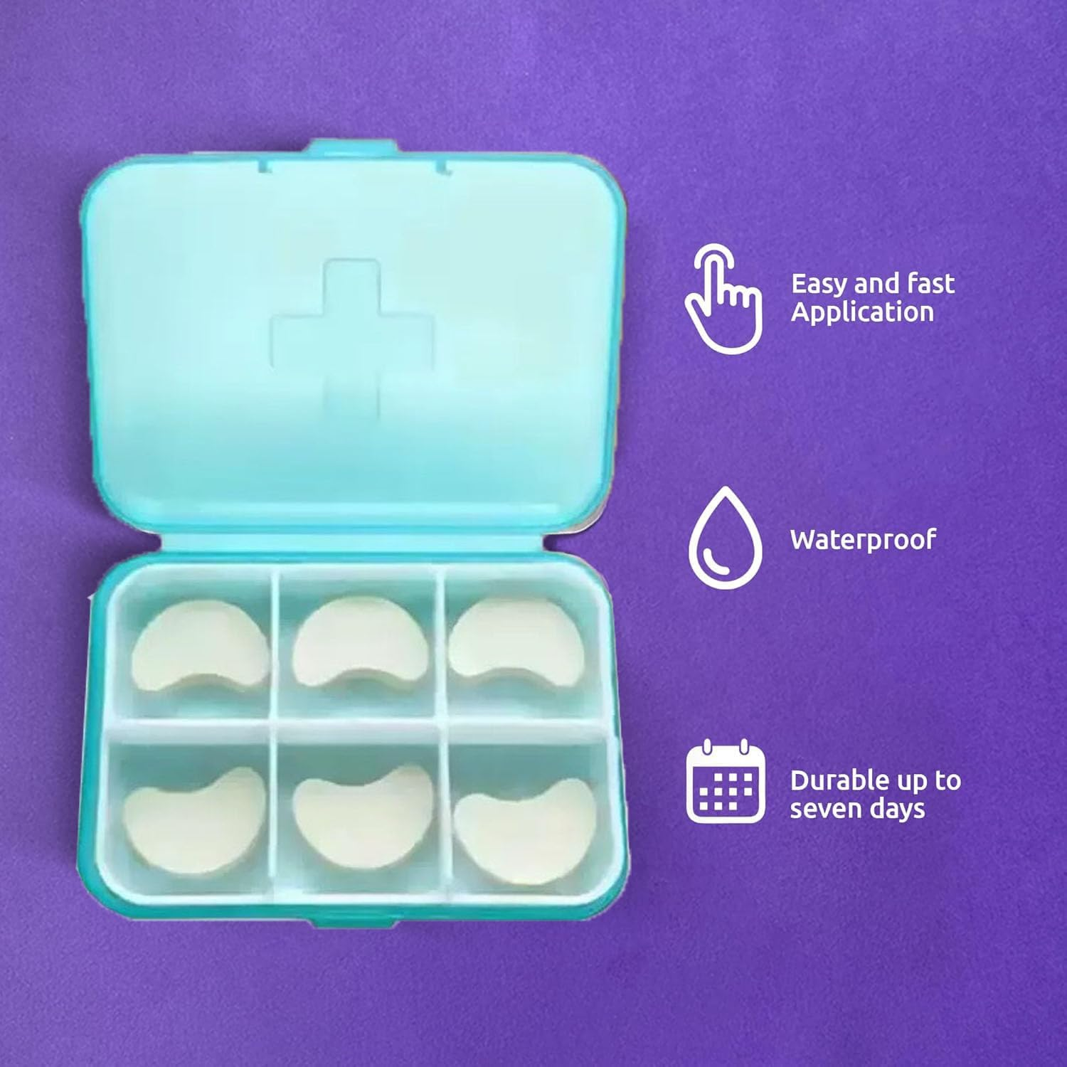 Ear Corrector &ndash; 6-Pack Ear Stickers to Hold Back the Ear &ndash; Ear Corrector for Adults and Kids above 3 Years of Age &ndash; Waterproof Ear Stickers for Prominent Ears, Protruding Ears (White)