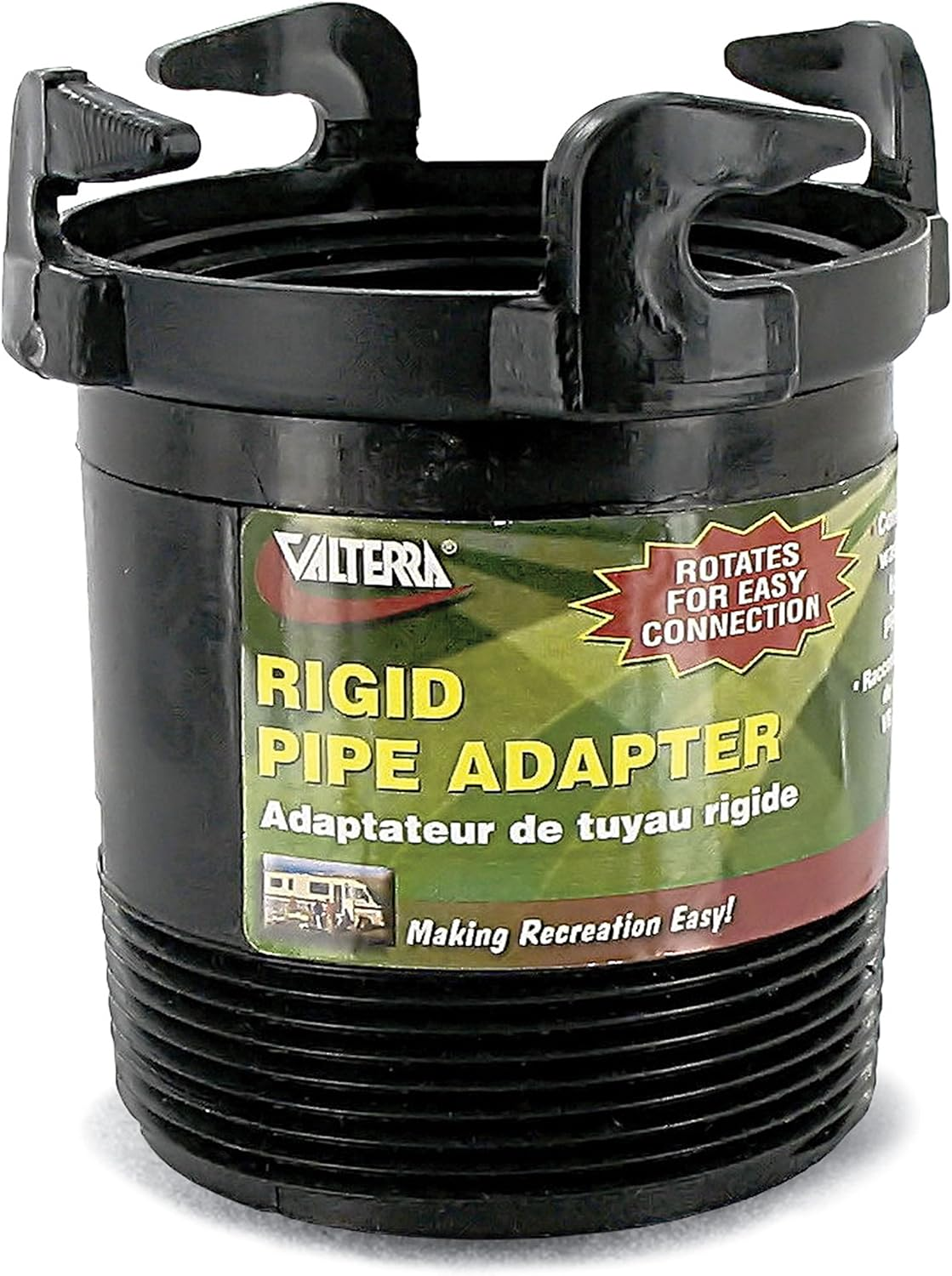 Valterra T1027 Rotating Rigid Sewer Pipe Bayonet Adapter - 3" Male