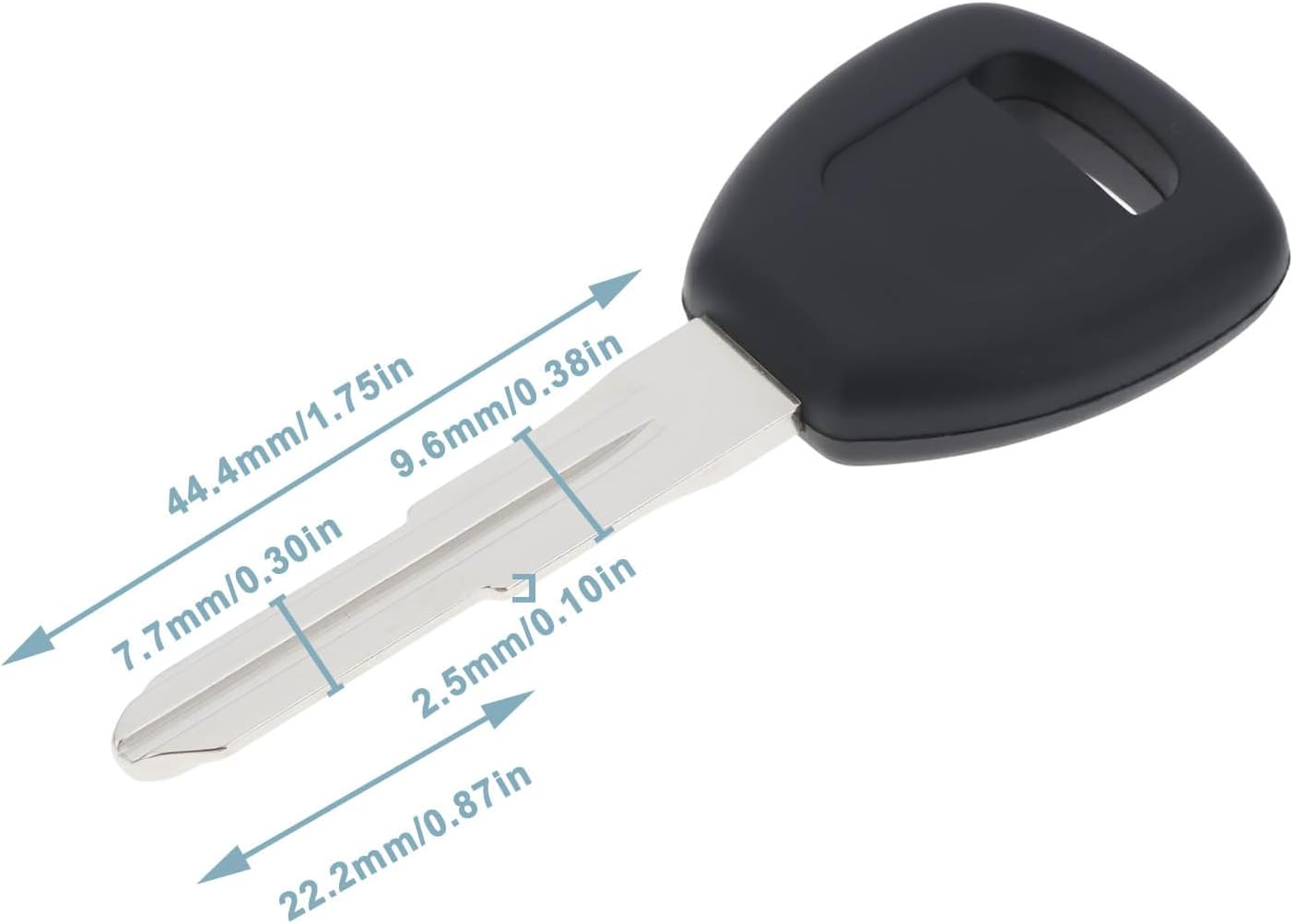 LT Easiyl 2PCS Car Blank Ignition Car Key 35117SM4901 Compatible with Honda Civic 1988-2000 CRX 1988-1991 Compatible with Del Sol image number 3