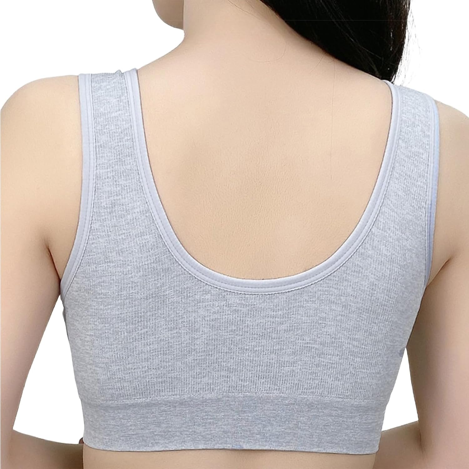 Dress Cici Maternity Nursing Bra - Wire-Free V-Neck Breastfeeding after Pregnancy image number 6