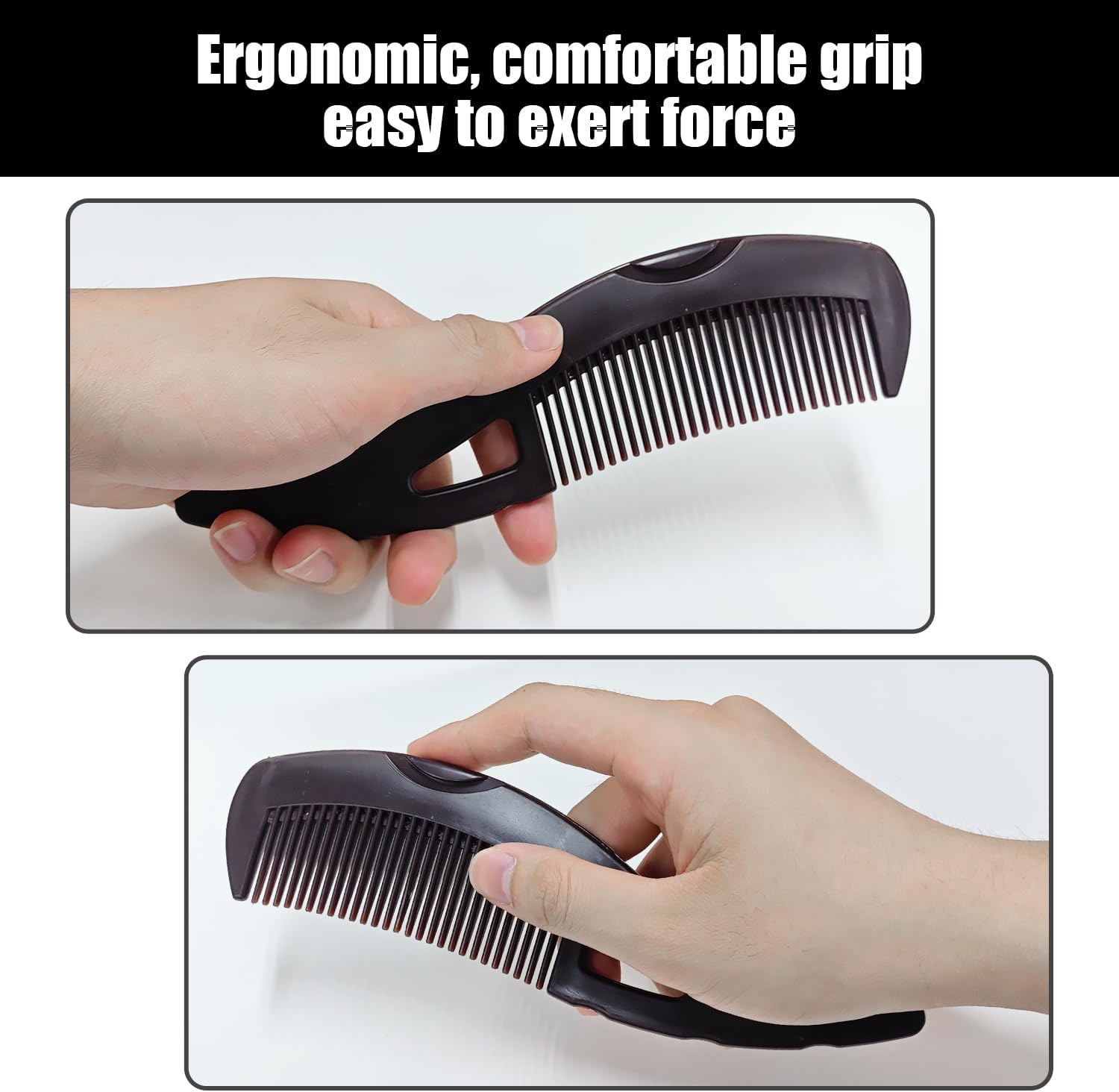 2 Pieces Massage Comb, Anti-Dandruff Comb, Long Handled Comb, Hair Care Comb, Hair Styling Accessories, Hair Care Accessories image number 4