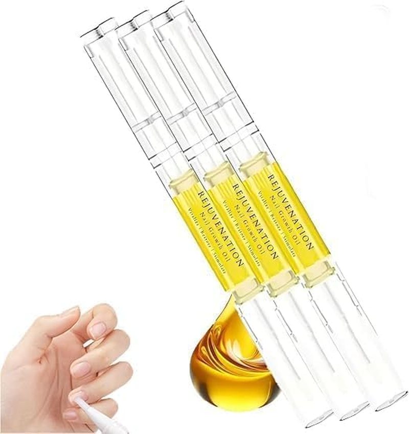Nail Growth Oil Rejuvenation, Nail Growth Serum, Radiant Cosmetics Nail Growth Oil Pen, Cuticle Oil for Nails, Nail Oil for Growth and Strength Rejuvenation (3PCS) image number 3