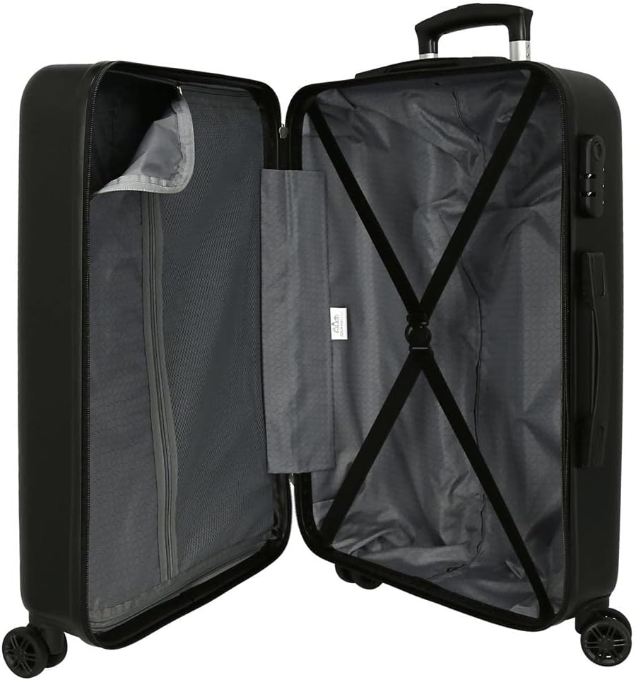 Star Wars the Child Far Way Maleta De Cabina 38X55X20 Cms, Black/White, One Size, Suitcase Set image number 1