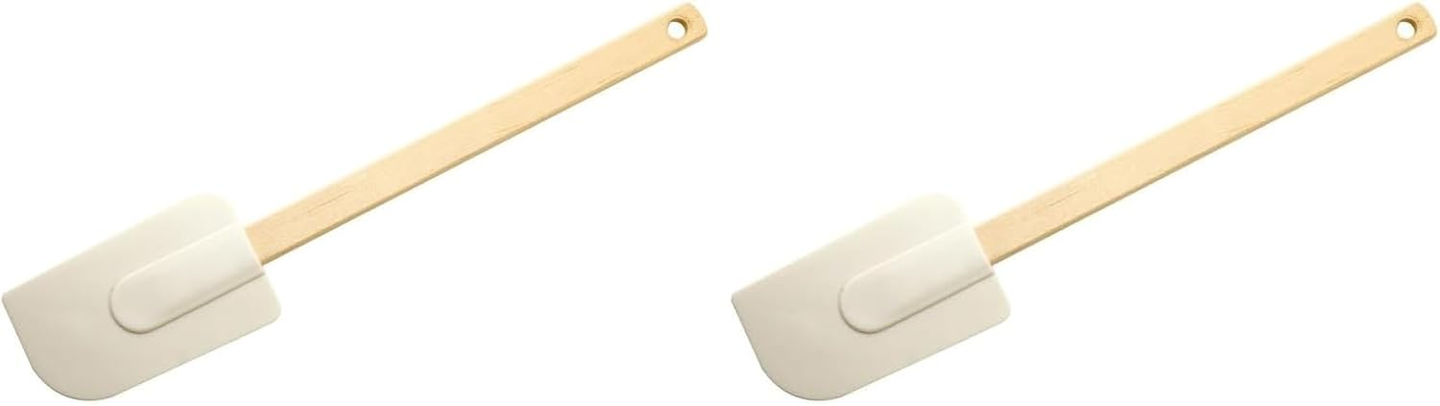 Cuisena 98509 Rubber Spatula, White and Cream 1.5 Cm*36.5 Cm 8.5 Cm image number 1