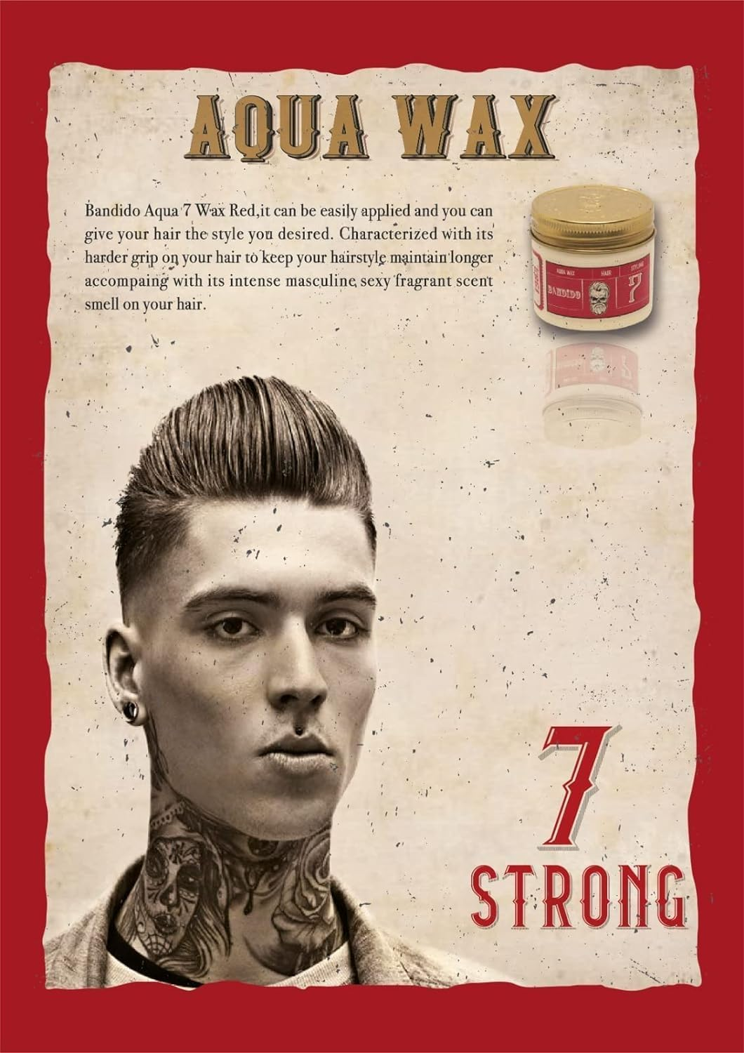 Bandido Aqua Wax No. 7 Red image number 4