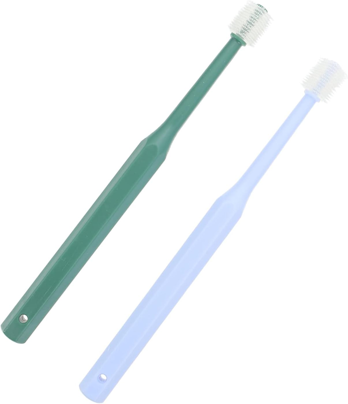 2Pcs Pet Toothbrush Dog Cat Toothpaste Pet Mouth Toothbrush Cat Finger Toothbrush Pet Teeth Plaque Remover Finger Cover Protector Puppy Cosmetic Kit Work Abs image number 3