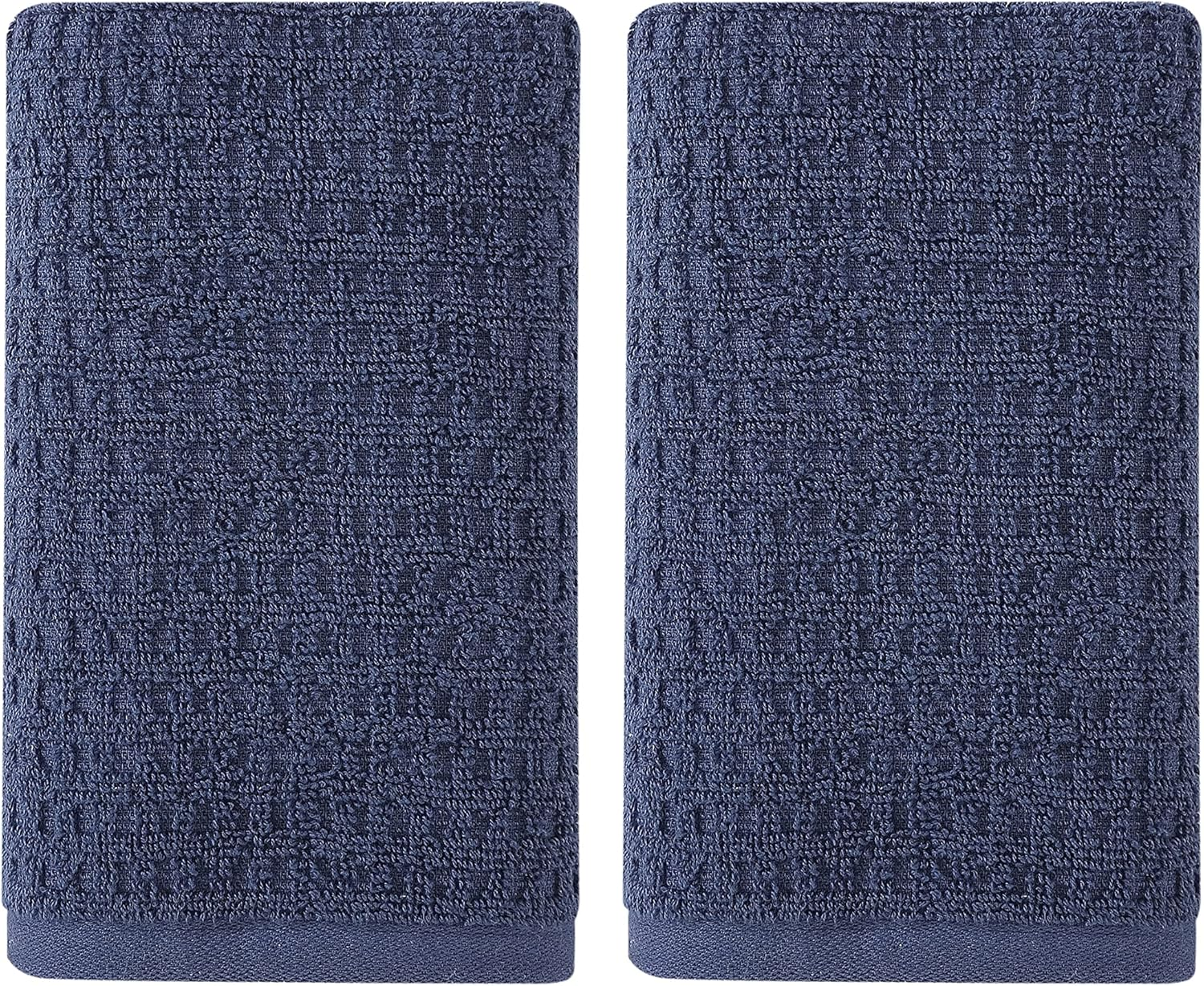 Tommy Bahama Hand Towel Set Highly Absorbent Cotton Bathroom Decor, Low Linting & Fade Resistant, 2 Piece, Northern Pacific Light Brown