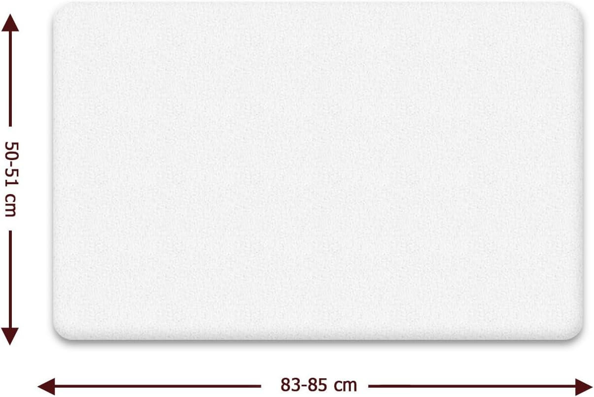 2 X Next to Me Crib Waterproof Mattress Protectors (83-85 X 50-51 Cm) | Non-Noisy, Ultra Soft and Super Absorbent Mattress Protectors Covers (83-85 X 50-51 Cm) image number 2