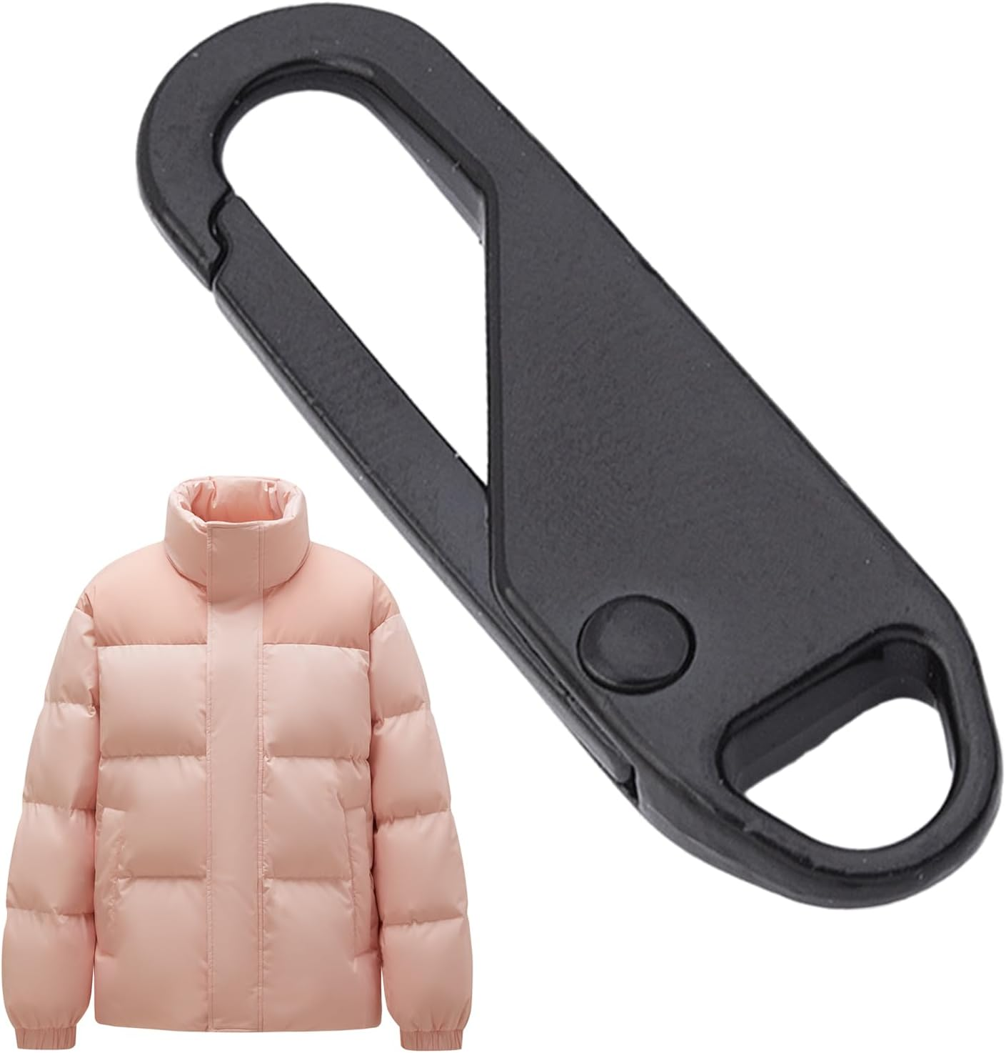 Zipper Pull Tab Clothes Extender | Strong Puller Slider Fix for Jackets, Bags, Luggage | Easy Zipper Repair Replacement Kit for Backpacks, Coats, Suitcases, Hoodies, Sportswear, Outdoor Travel Accesso