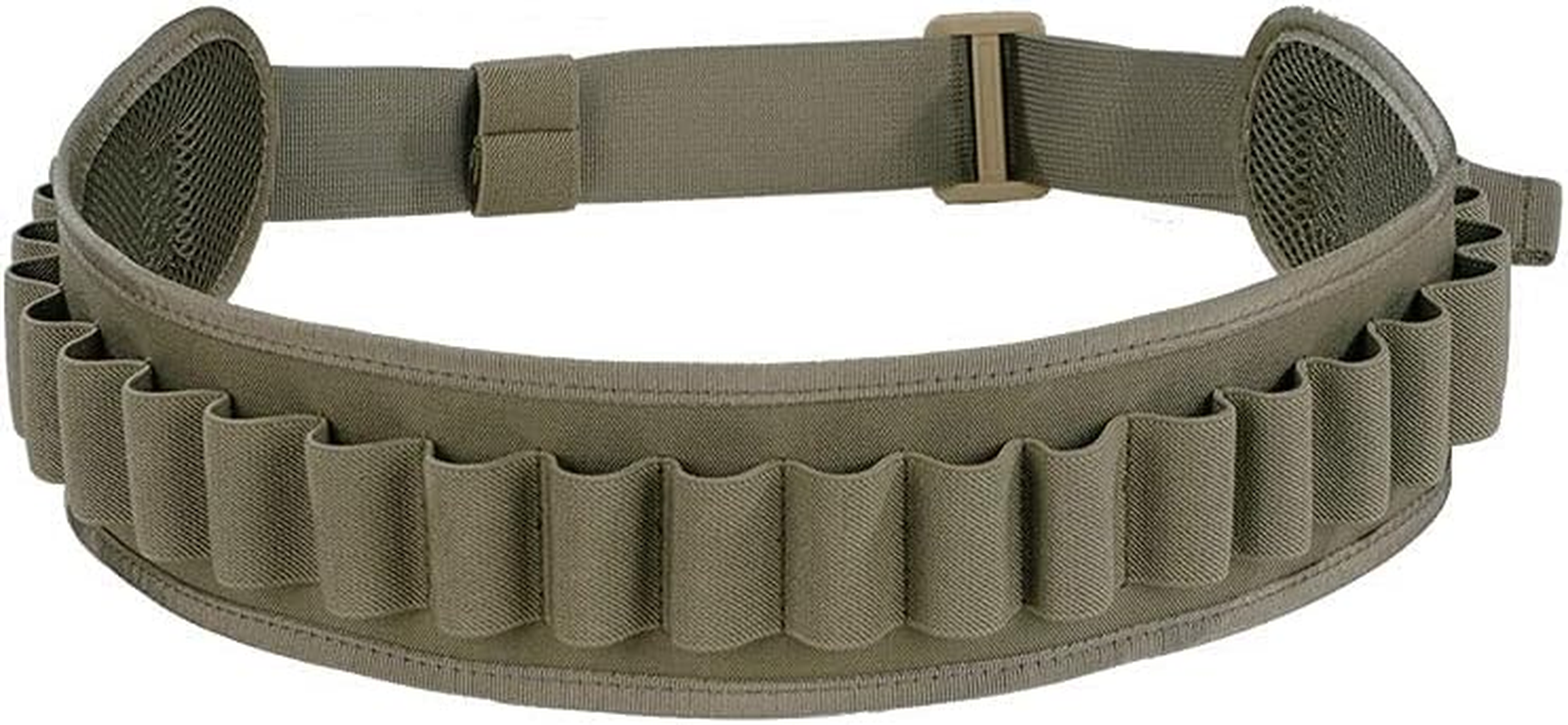 EXCELLENT ELITE SPANKER 24 Rounds Shotgun Shells Bandolier Shotgun Shell Shoulder Holder Shotshells Bandolier Belt(Coyote Brown)