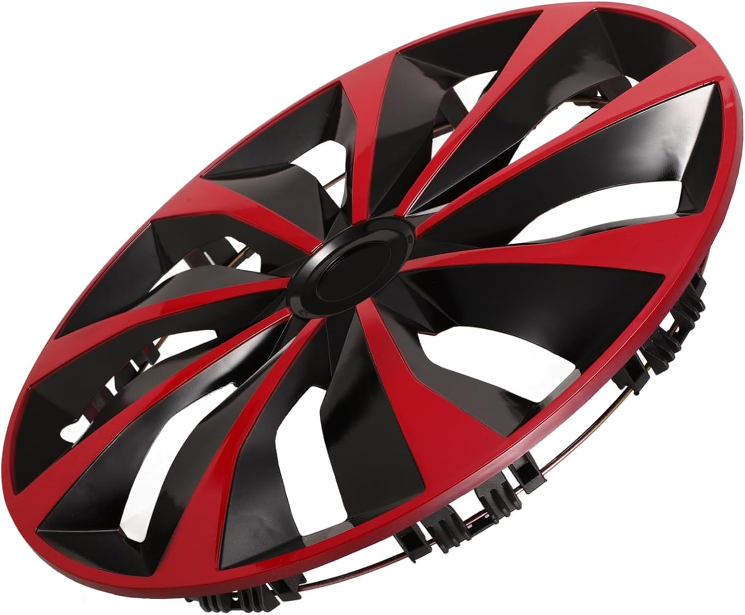 GETAJGHSD Universal 14-Inch Car Hubcaps Replacement Wheel Hub Covers Steel Alloy Hub Caps for Automotive Vehicles image number 6