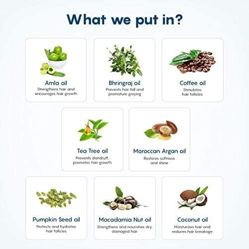 The Momsco the Moms Co Natural Hair Strengthening Oil - Controls Hairfall with Amla Oil, Bhringraj Oil, Coffee Oil, Tea Tree Oil (100Ml), 100 Ml image number 6