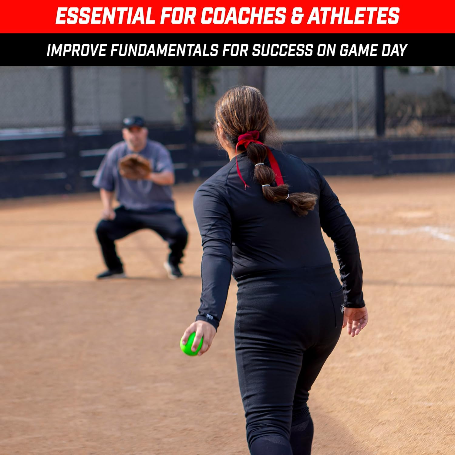 Gosports Plyometric Weighted Balls for Baseball & Softball Training 6 Pack - Variable Weight Balls to Improve Power and Mechanics, Choose Your Set image number 3