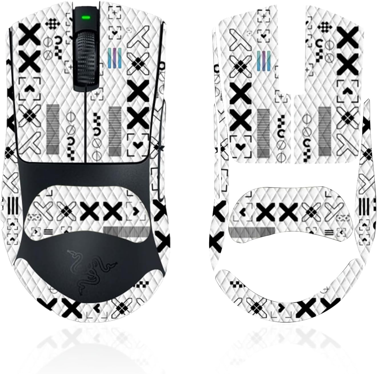 ONBPIY Anti-Slip Mouse Grip Tape for Viper V3 Pro and Razer Viper V3 Pro Pre-Cut Sweat-Resistant Upgrade for Gaming Precision image number 4