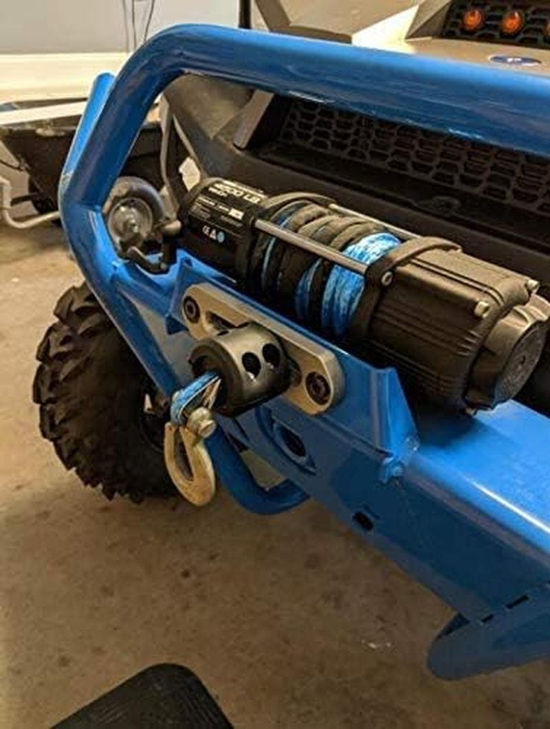 Ucreative Black Rubber Winch Hook Stopper with Allen Wrench for ATV UTV Winch image number 3