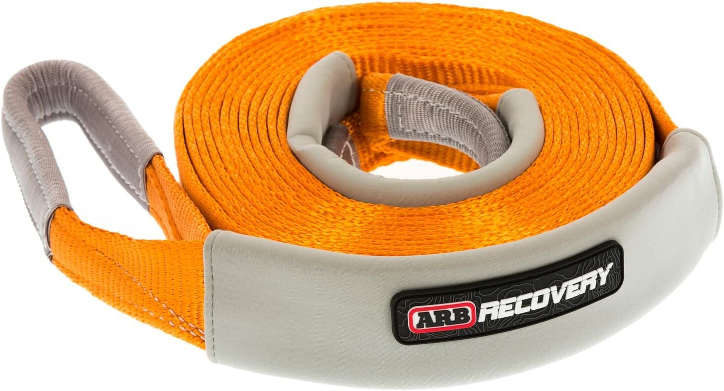 ARB 4X4 Accessories ARB705LB Recovery Snatch Strap Orange 30' X 2 3/8", Load Capacity 17,600 Lb, NATA Approved, 20% Stretch image number 6