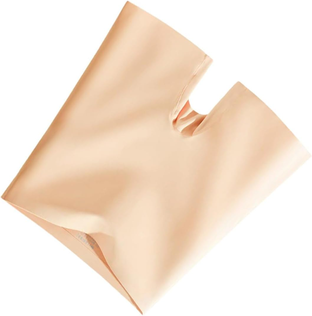 Healeved High Waist Seamless Safety Pants Women Underskirt Shorts Tummy Control Slimming Short Leggings Skin Tone L Large Breathable Lightweight for Daily Wear Khaki image number 5