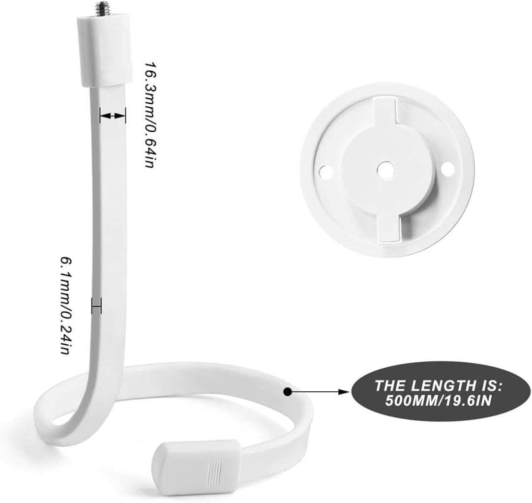 Flexible Monitor Mount Compatible with Tp-Link Tapo C200/C210/C220/C225, Kasa Security Camera EC70/EC71/KC410S, Easy to Install, without Tools image number 4