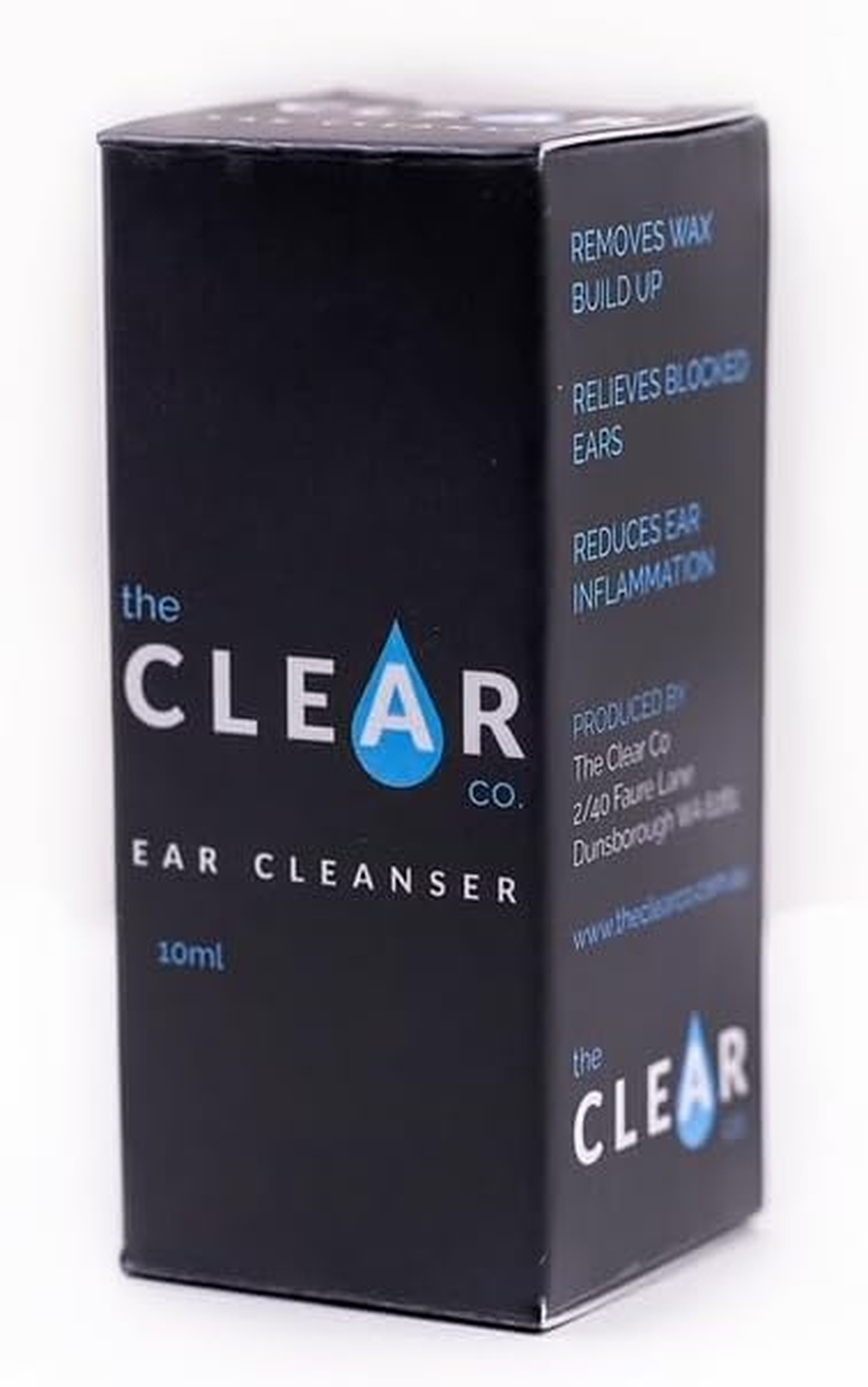 The Clear Co Ear Cleanser - Specifically Formulated Drops to Assist with the Dissolving & Removing of Excess Earwax - Helps with Swimmers Ear, Surfers Ear, Hearing Difficulties, Earache & Infection image number 4