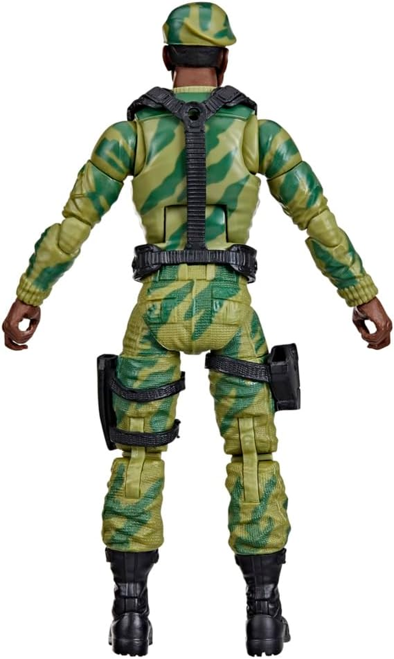 G.I. Joe Classified Series Retro Cardback SGT. Stalker, Collectible 6 Inch Action Figure with 8 Accessories image number 6